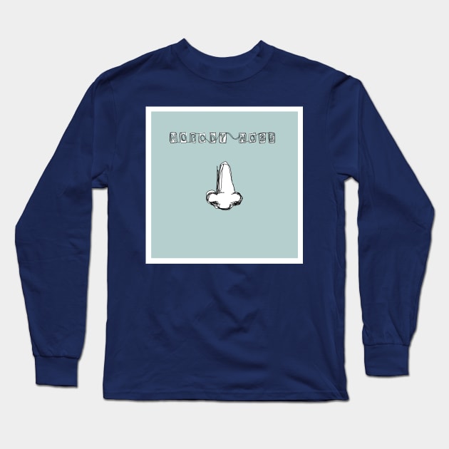 Nobody Nose Long Sleeve T-Shirt by bumblebeebuiscut